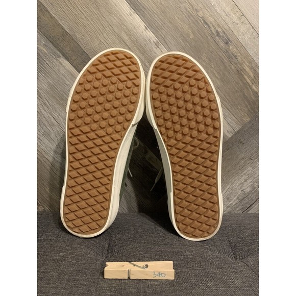 VANS SK8-HI MTE US MEN'S SIZE 8.5 WOMENS SIZE 10 DEEP LICHEN GREEN ROOT BROWN - Picture 8 of 10